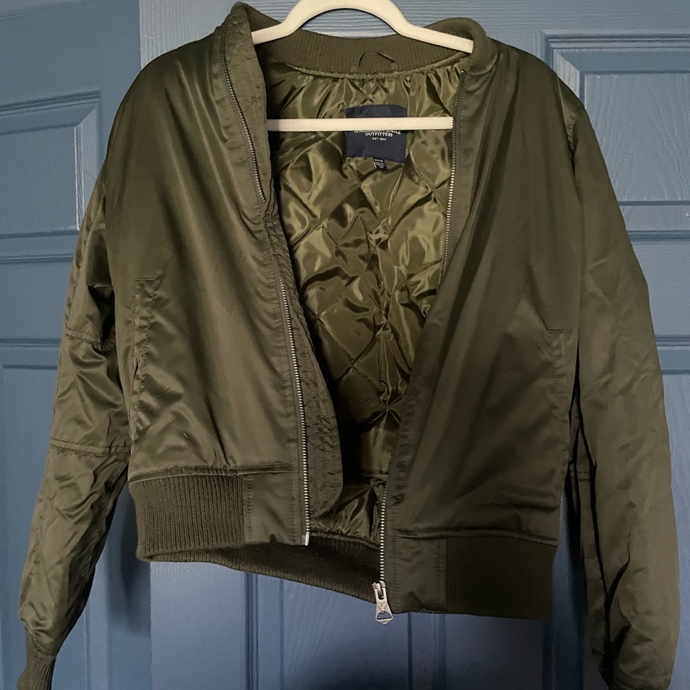 American Eagle Bomber Jacket NEVER WORN